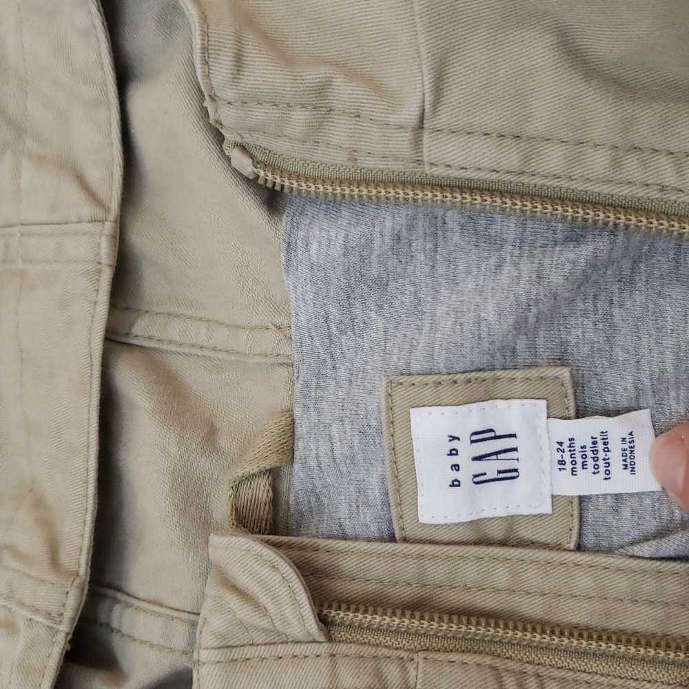 Baby Gap Spring Fall Canvas Jacket - Picture 3 of 8